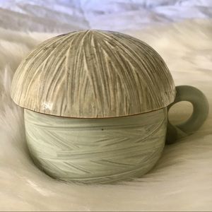 Japanese style tea cup and saucer